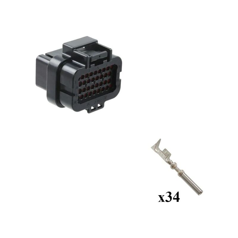 

Kit Conector SuperSeal 1.0 Macho 34 Vías c2