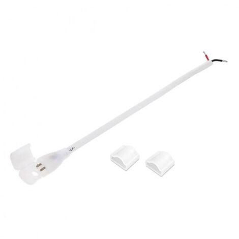 Kit Conector tira LED 220V SMD2835 DUAL + Tapas