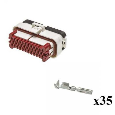 Kit Connecteur Ampseal Mâle 35 Voies blanc