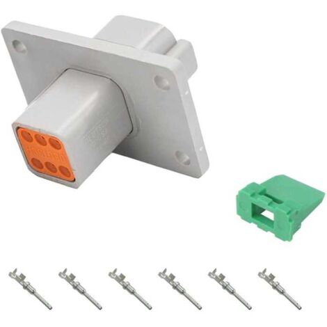 Kit Connecteur DT series female 6 Voies du panneau