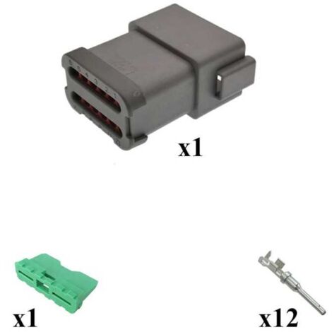 Kit Connecteur DT series femelle 12 Voies E003