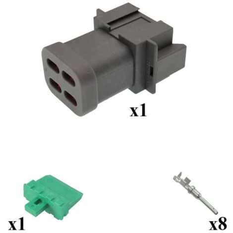 Kit Connecteur DT series femelle 8 Voies E003