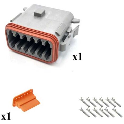Kit Connecteur DT series Mâle 12 Voies CE06