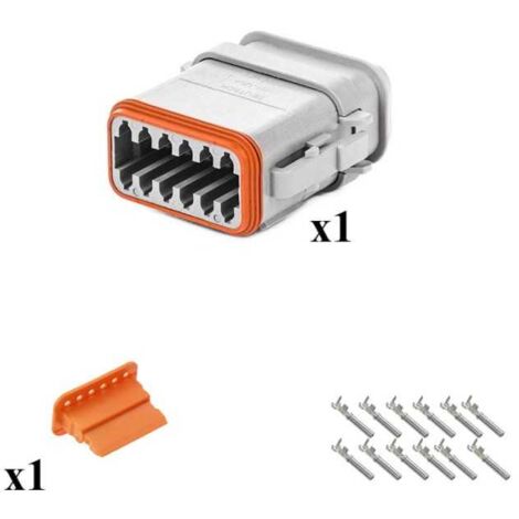 Kit Connecteur DT series Mâle 12 Voies CE13