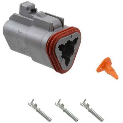 Kit Connecteur DT series Mâle 3 Voies C015