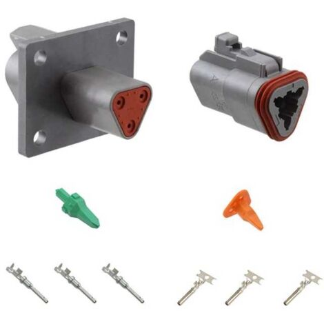 Kit Connecteur DT series Mâle female du panneau 3 Voies
