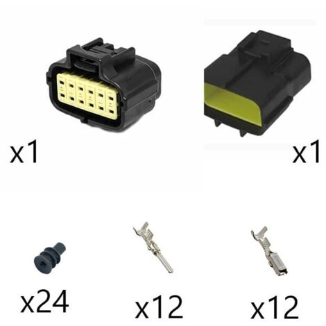 Kit Connecteur  Econoseal J-Mark II male femelle 12 Voies