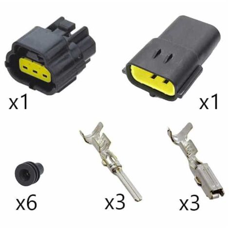 Kit Connecteur  Econoseal J-Mark II male femelle 3 Voies