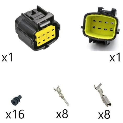 Kit Connecteur Econoseal J-Mark II male femelle 8 Voies