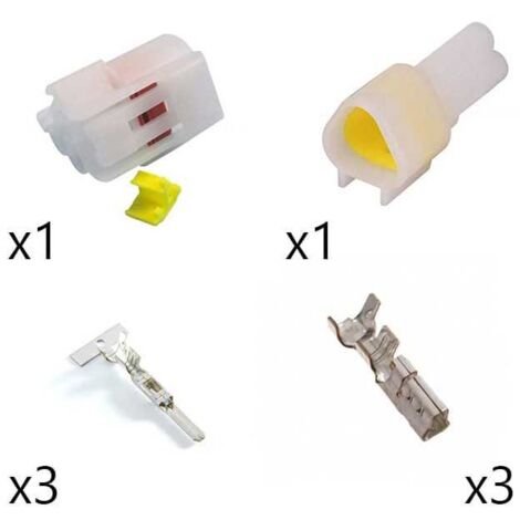 Kit Connecteur furukawa 090 Mâle Femelle 3 Voies