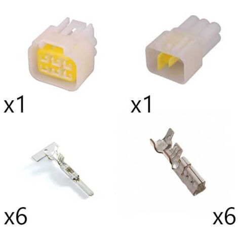 Kit Connecteur furukawa 090 Mâle Femelle 6 Voies