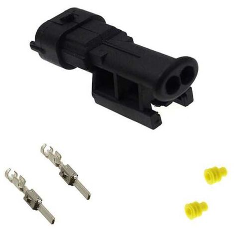 Kit Connecteur Kompakt 1.1a series femelle 2 Voies