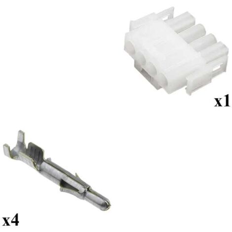 Kit Connecteur Mate n lok Mâle avec born Mâle 4 Voies