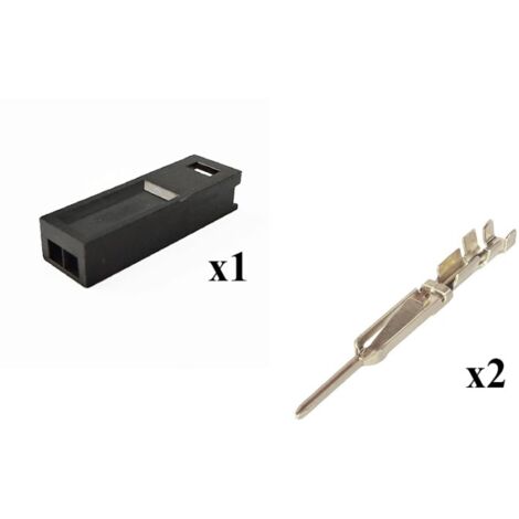 Kit Connecteur Modu 2 Mâle 2 Voies