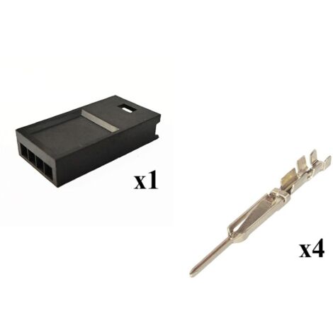 Kit Connecteur Modu 2 Mâle 4 Voies