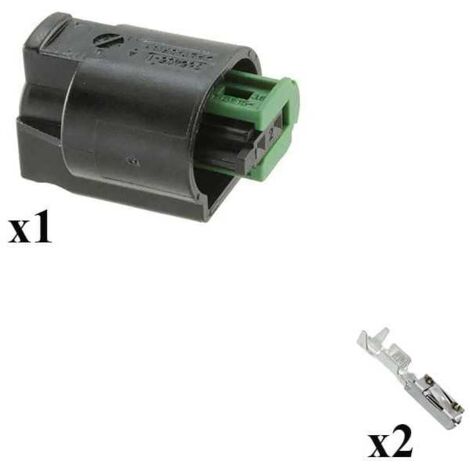 Kit Connecteur MQS series Mâle 2 Voies Cod A