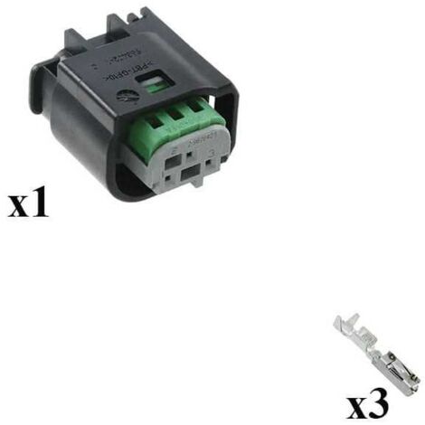Kit Connecteur MQS series Mâle 3 Voies Cod B