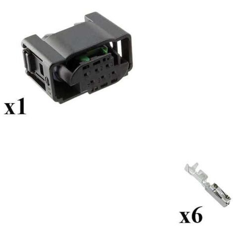 Kit Connecteur MQS series Mâle 6 Voies Cod A
