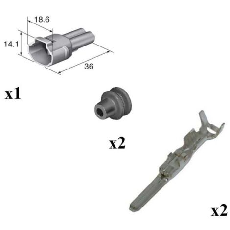 Kit Connecteur MT Sealed Femelle 2 Voies Type AL