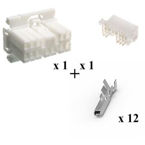 Kit Connecteur Multilock Series 070 Mâle 12 Voies PCB