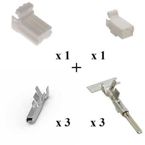 Kit Connecteur Multilock Series 070 Mâle femelle 3 Voies