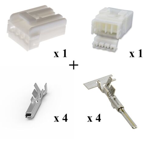 Kit Connecteur Multilock Series 070 Mâle Femelle 4 Voies