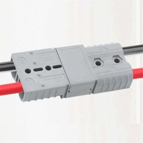Kit Connecteur Rapide Anderson 50A Poignée pour Chargeur Batterie Chariot Élévateur 10 Pièces