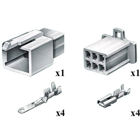 Kit Connecteur Series MTW Mâle Femelle 6 Voies