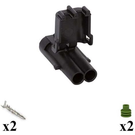 Kit Connecteur weather pack series femelle 2Voies