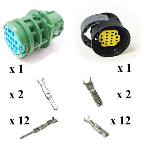 Kit Connecteurs Framatome Mâle Femelle 14 Voies étanche