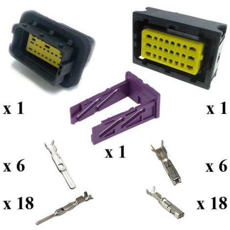 Kit Connecteurs Framatome Mâle Femelle 24 Voies étanche