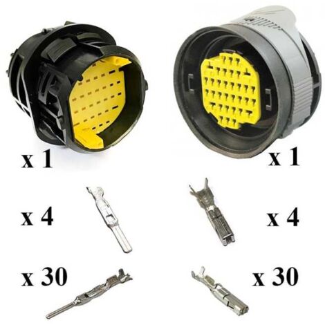 Kit Connecteurs Framatome Mâle Femelle 34 Voies étanche