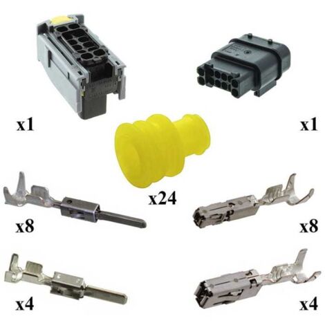 Kit Connecteurs MCP Mâle Femelle 12 Voies étanche