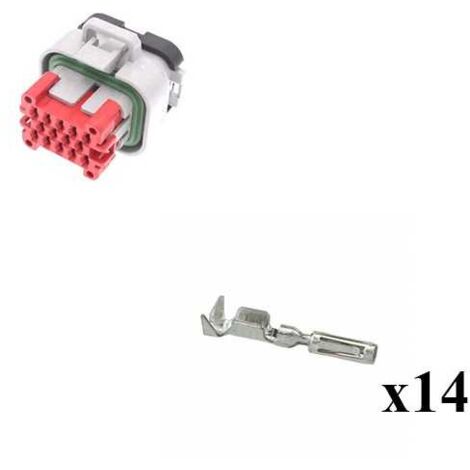 Kit Connettore Ampseal Maschio 14 Vie grigio