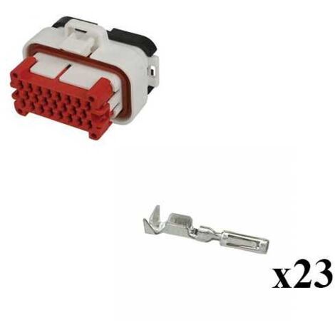 Kit Connettore Ampseal Maschio 23 Vie bianco