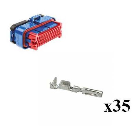 Kit Connettore Ampseal Maschio 35 Vie blu