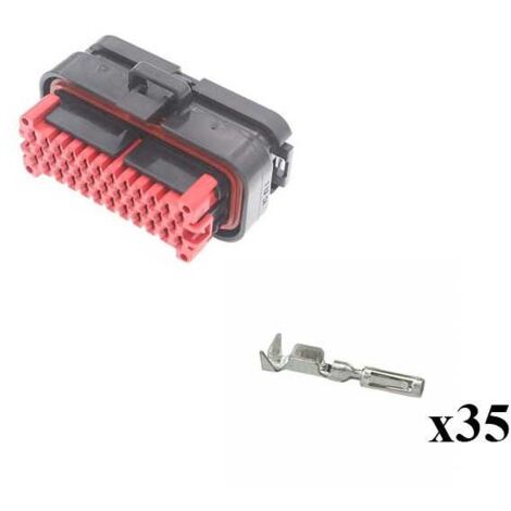 Kit Connettore Ampseal Maschio 35 Vie nero