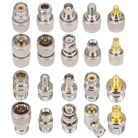 Connettori Coassiali PL259 SO239 - Confezione Da 10 Pezzi, Per Antenne Radio CB, RG58, Adattatori RF - Foto 3