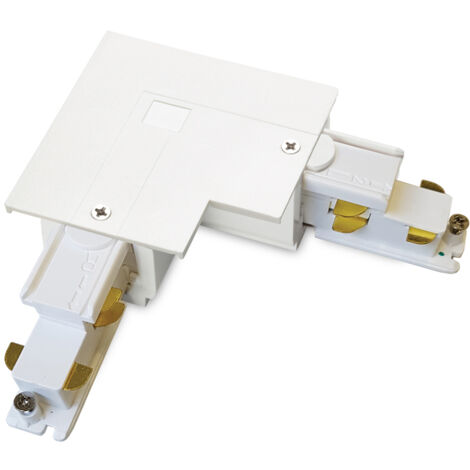 Kit Connettore Da Incasso Destro Dali 1-10V Link Alluminio Bianco