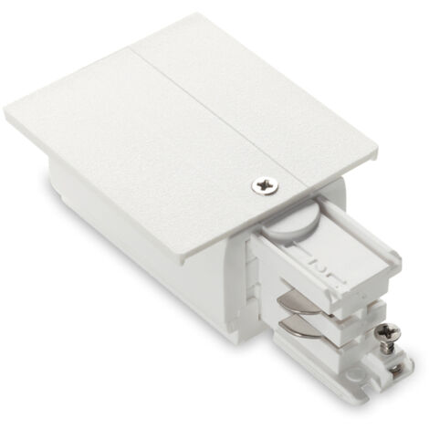 Kit Connettore Da Incasso Principale E Sinistro On-Off Link Alluminio Bianco