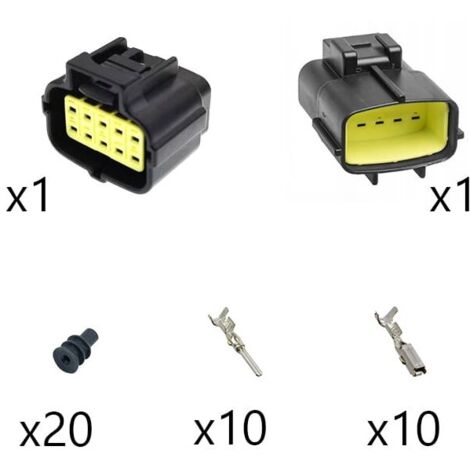 Kit Connettore Econoseal J-Mark II maschio femmina 10 vie