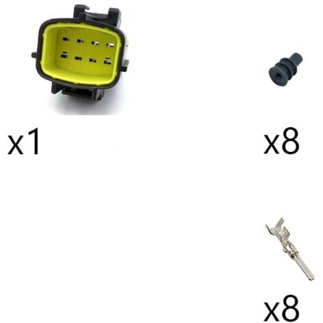 Kit Connettore Econoseal J-Mark II porta maschio 8 vie