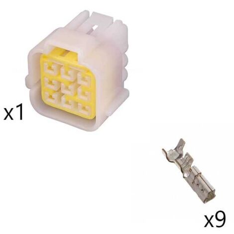 Kit connettore furukawa 090 porta femmina 9 vie