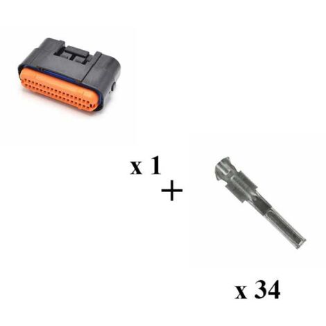 Kit Connettore JAE MX23A Maschio 34 Vie