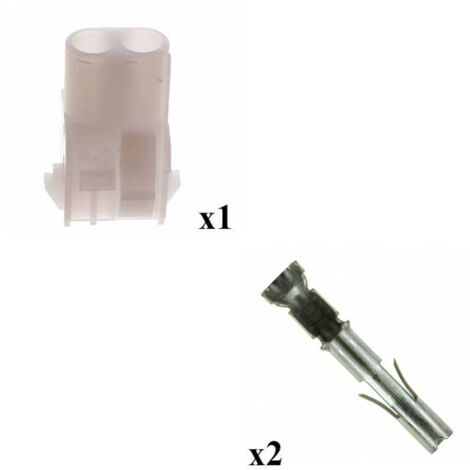 Kit Connettore Mate n lok Femmina con terminale femmina 2 Vie