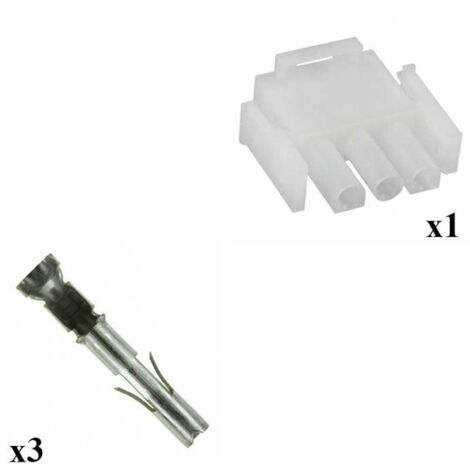 Kit Connettore Mate n lok Maschio con terminale Femmina 3 Vie