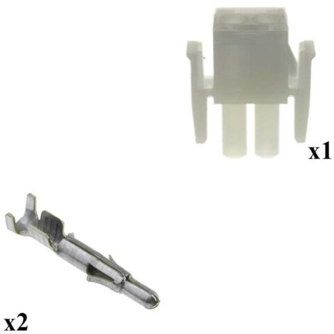 Kit Connettore Mate n lok Maschio con terminale maschio 2 Vie
