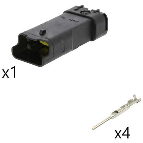 Kit Connettore Miniseal porta maschio 4 vie