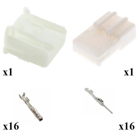Kit connettore multilock 025 maschio femmina 16 vie