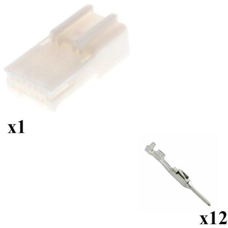 Kit connettore multilock 025 porta maschio 12 vie